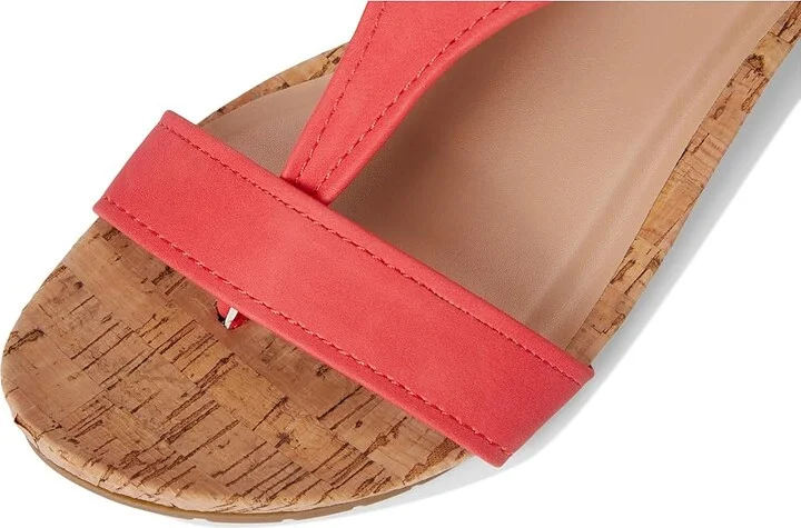 Kenneth Cole Reaction Great Buckle Women's Wedge Shoes Geranium : 11 M, Suede - Image 7