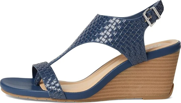 Kenneth Cole Reaction Greatly Thong Women's Shoes Navy Woven : 11 M, Synthetic - Image 6