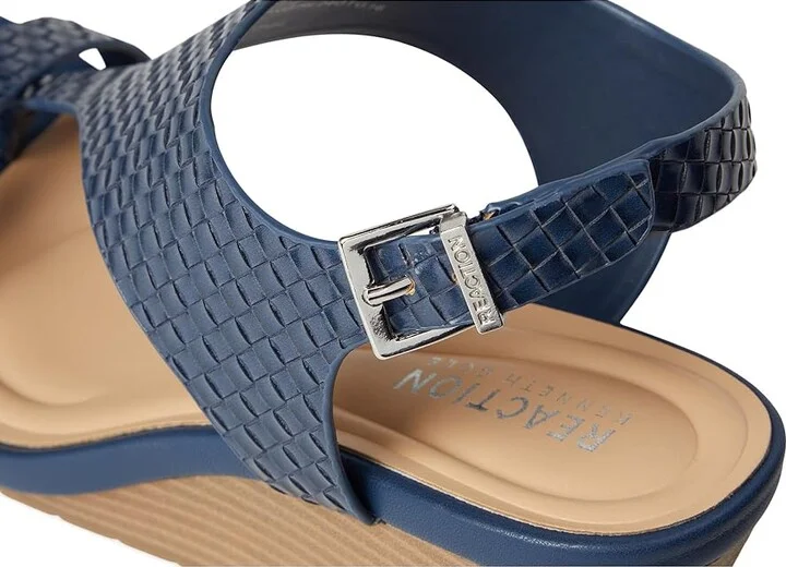 Kenneth Cole Reaction Greatly Thong Women's Shoes Navy Woven : 11 M, Synthetic - Image 7