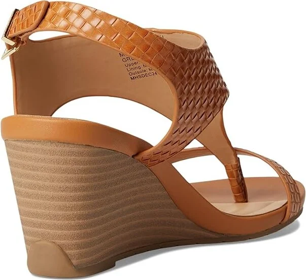 Kenneth Cole Reaction Greatly Thong Women's Shoes Tan Woven : 6.5 M, Synthetic - Image 4