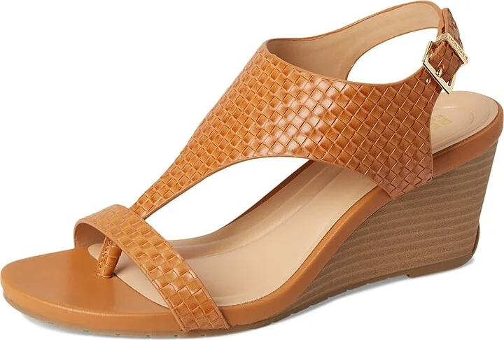 Kenneth Cole Reaction Greatly Thong Women's Shoes Tan Woven : 6.5 M, Synthetic - Image 5