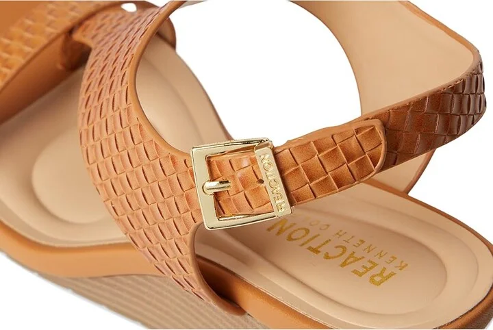 Kenneth Cole Reaction Greatly Thong Women's Shoes Tan Woven : 6.5 M, Synthetic - Image 7