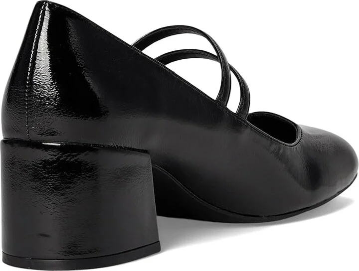 Kenneth Cole Reaction Leeann High Women's Heels Black Crinkle Patent : 6.5 M, Synthetic - Image 4