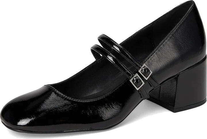 Kenneth Cole Reaction Leeann High Women's Heels Black Crinkle Patent : 6.5 M, Synthetic - Image 5
