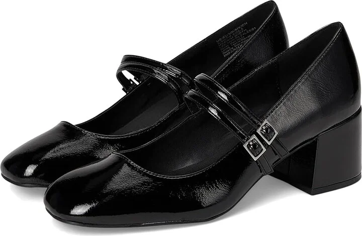 Black Crinkle Patent