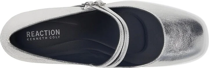 Kenneth Cole Reaction Leeann High Women's Heels Silver : 5.5 M, Synthetic - Image 2