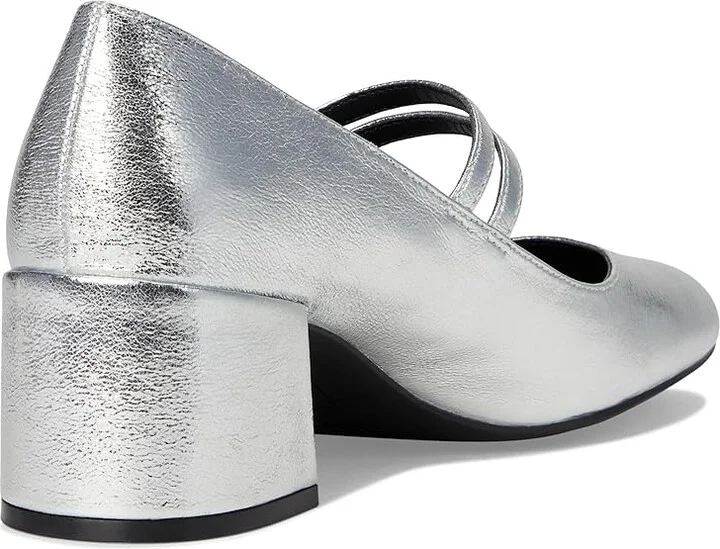Kenneth Cole Reaction Leeann High Women's Heels Silver : 5.5 M, Synthetic - Image 4