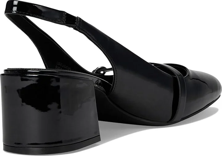 Kenneth Cole Reaction Lindy High Women's Heels Black Patent : 5.5 M, Leather/Rubber - Image 4