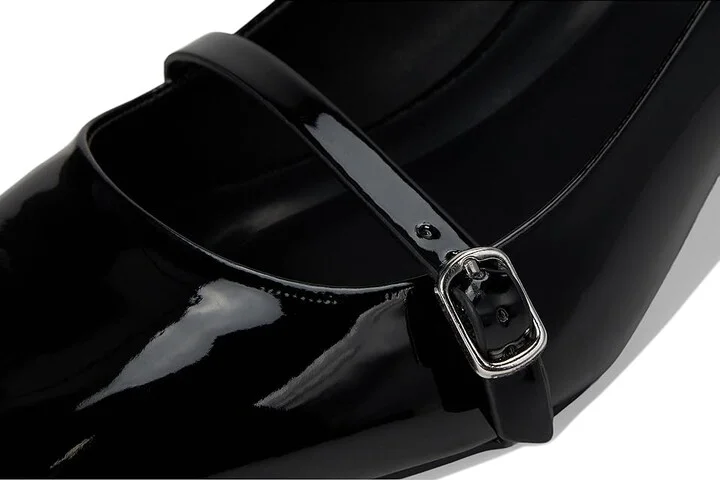 Kenneth Cole Reaction Lindy High Women's Heels Black Patent : 5.5 M, Leather/Rubber - Image 7