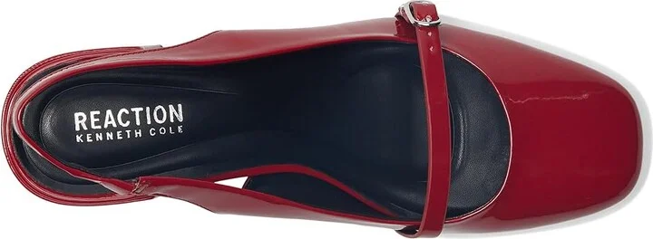 Kenneth Cole Reaction Lindy High Women's Heels Rio Red Patent : 6.5 M, Leather/Rubber - Image 2