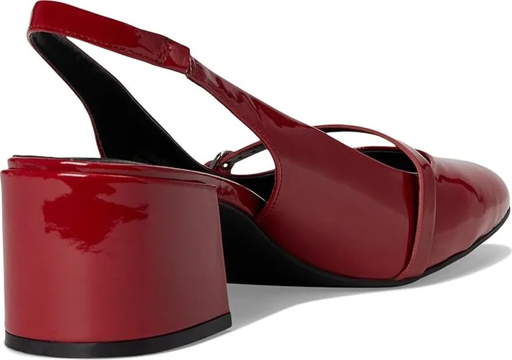 Kenneth Cole Reaction Lindy High Women's Heels Rio Red Patent : 6.5 M, Leather/Rubber - Image 4