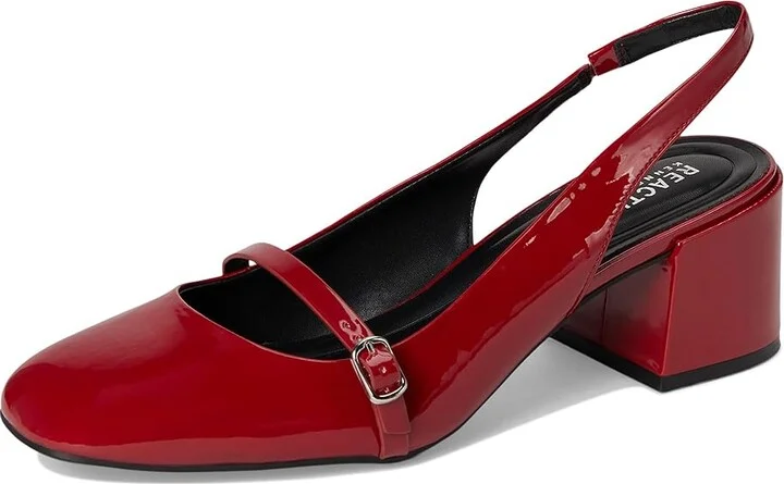 Kenneth Cole Reaction Lindy High Women's Heels Rio Red Patent : 6.5 M, Leather/Rubber - Image 5