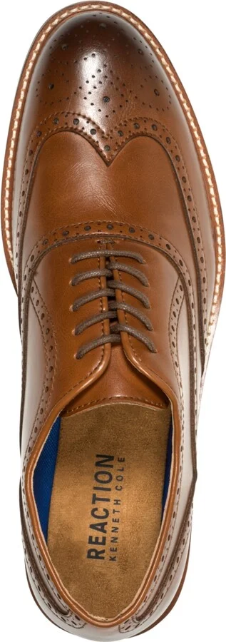 Kenneth Cole Reaction Men's Lance Wingtip Oxford - Image 4