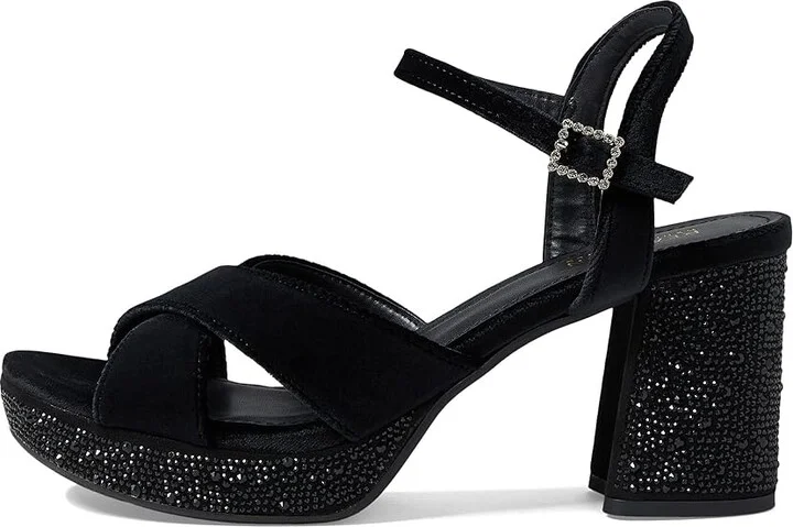 Kenneth Cole Reaction Reeva Platform Women's Shoes Black : 7 M, Textile - Image 5