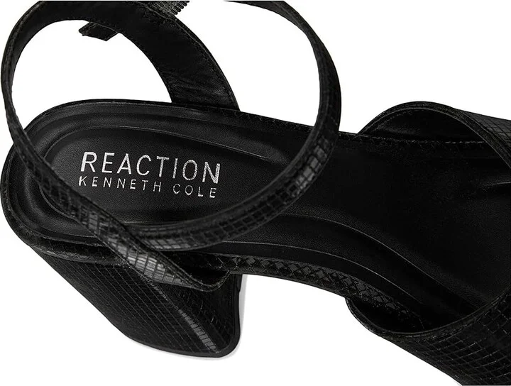 Kenneth Cole Reaction Reeva Platform Women's Shoes Black Grid Metallic : 7.5 M, Textile - Image 7