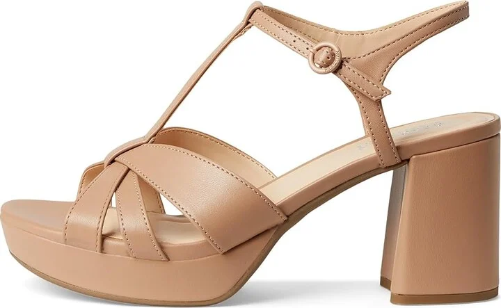 Kenneth Cole Reaction Reina Women's Wedge Shoes Nude : 8.5 M, Leather/Rubber - Image 6
