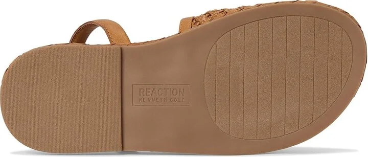 Kenneth Cole Reaction Saavi Women's Sandals Camel Raffia : 7.5 M, Faux Leather - Image 3