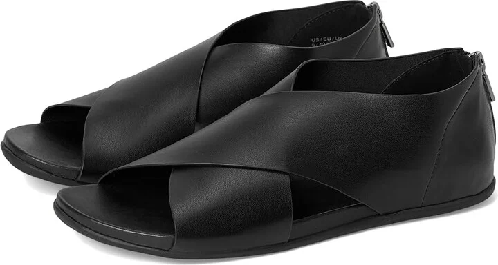 Kenneth Cole Reaction Selena Women's Sandals Black Stretch : 7.5 M, Faux Leather