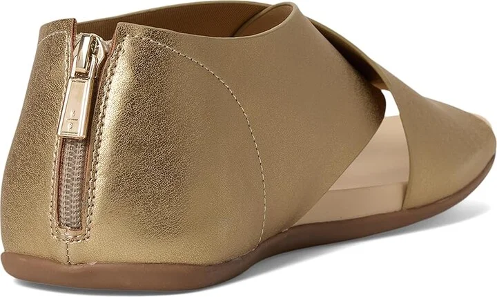 Kenneth Cole Reaction Selena Women's Sandals Soft Gold : 7 M, Faux Leather - Image 4