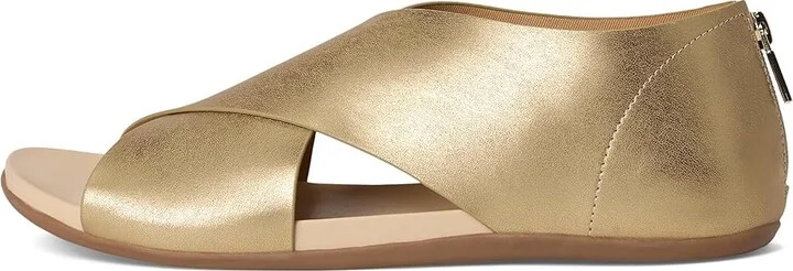 Kenneth Cole Reaction Selena Women's Sandals Soft Gold : 7 M, Faux Leather - Image 6