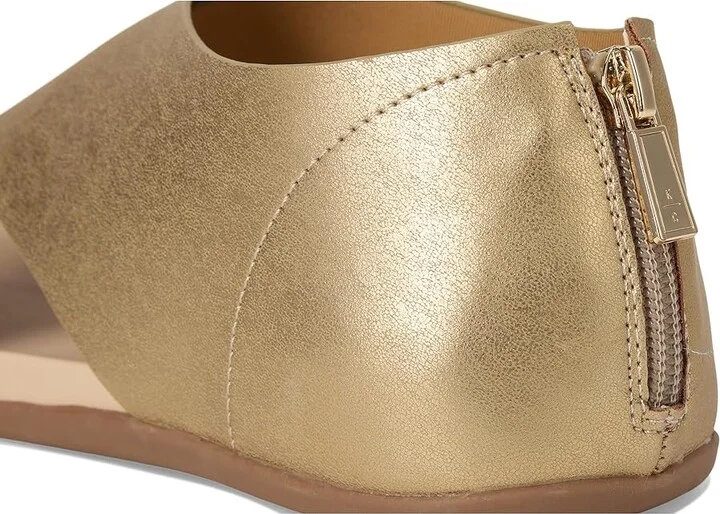 Kenneth Cole Reaction Selena Women's Sandals Soft Gold : 7 M, Faux Leather - Image 7