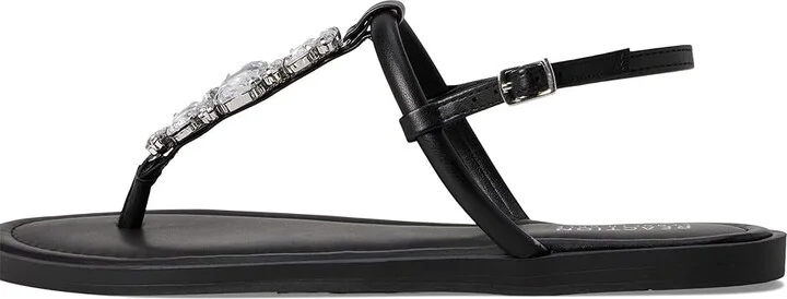 Kenneth Cole Reaction Sera Women's Sandals Black : 10 M, Faux Leather - Image 6