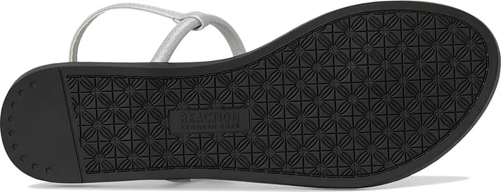 Kenneth Cole Reaction Sera Women's Sandals Silver Metallic : 5.5 M, Faux Leather - Image 3