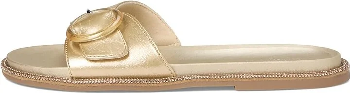 Kenneth Cole Reaction Syrena Women's Wedge Shoes Soft Gold : 8.5 M, Leather/Rubber - Image 6