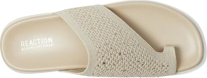 Kenneth Cole Reaction Teffi Knit Women's Wedge Shoes Natural Knit : 10 M, Leather/Rubber - Image 2