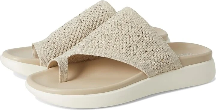 Kenneth Cole Reaction Teffi Knit Women's Wedge Shoes Natural Knit : 10 M, Leather/Rubber