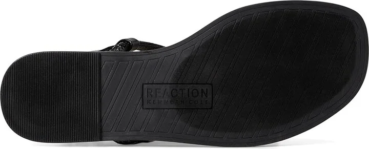 Kenneth Cole Reaction Whitney Women's Sandals Black : 8 M, Leather - Image 3