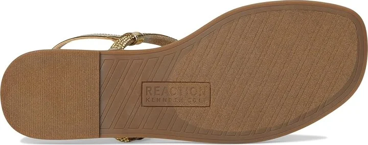 Kenneth Cole Reaction Whitney Women's Sandals Gold Jewel : 10 M, Leather - Image 3