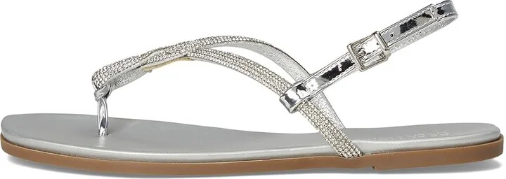 Kenneth Cole Reaction Whitney Women's Sandals Silver : 9.5 M, Leather - Image 6