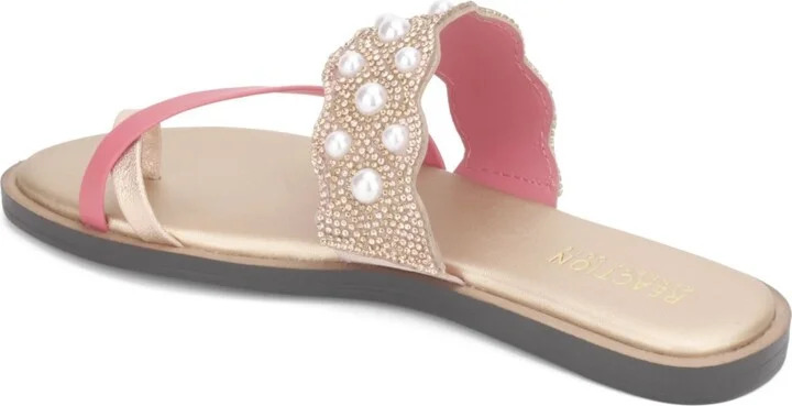 Kenneth Cole Reaction Women' Spring X Band Scallop Flat Sandals - Image 6