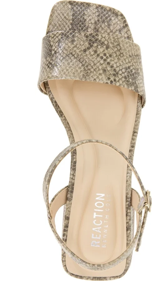 Kenneth Cole Reaction Women's Buena Square Toe Dress Sandals - Image 4
