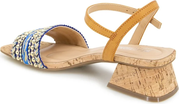 Kenneth Cole Reaction Women's Buena Square Toe Dress Sandals - Image 11