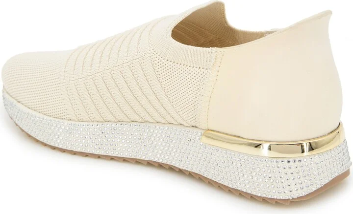 Kenneth Cole Reaction Women's Cameron Ez On Knit Almond Toe Sneakers - Image 2