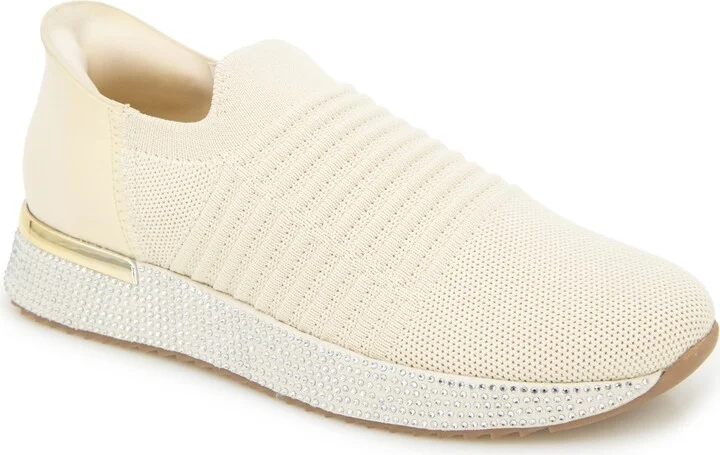 Kenneth Cole Reaction Women's Cameron Ez On Knit Almond Toe Sneakers