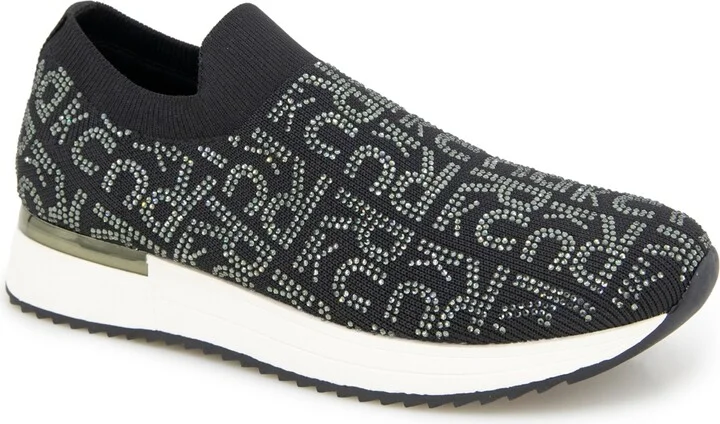 Kenneth Cole Reaction Women's Cameron Jewel Jogger Almond Toe Sneakers
