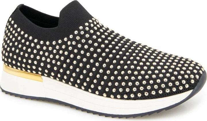 Kenneth Cole Reaction Women's Cameron Stud Slip On Sneakers