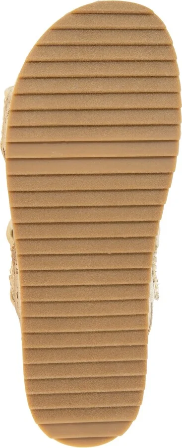 Kenneth Cole Reaction Women's Debra2 Wedge Sandals - Natural/Gold Raffia - Image 6