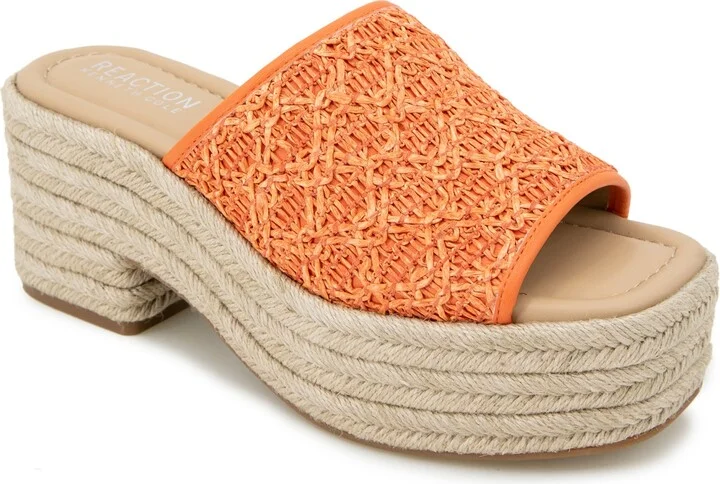 Orange Raffia