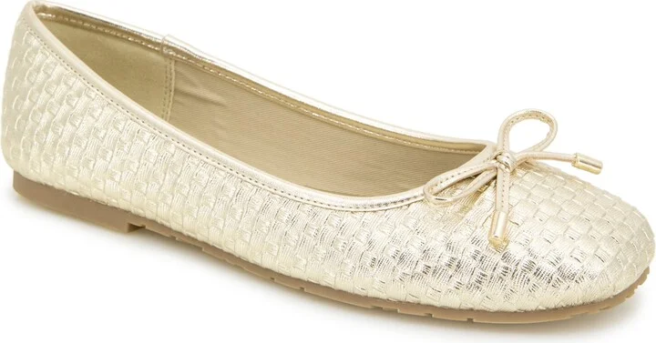 Kenneth Cole Reaction Women's Elstree Woven Ballet Flats