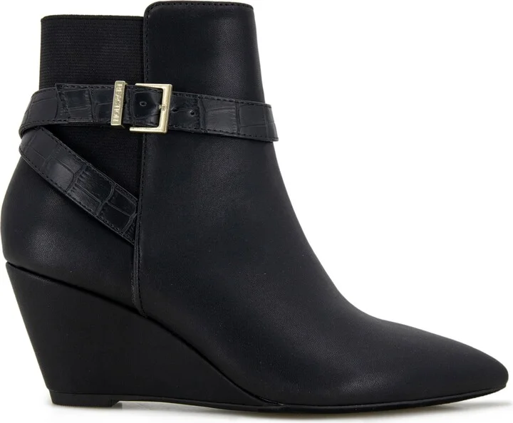 Kenneth Cole Reaction Women's Emmie Wedge Dress Booties - Image 2