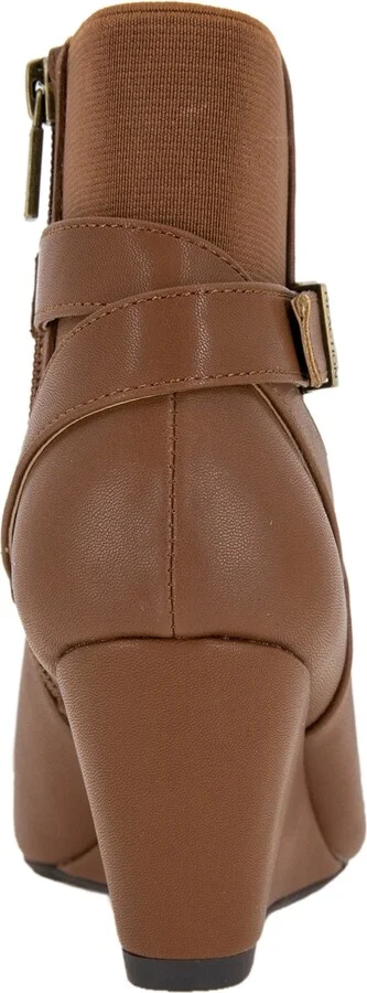 Kenneth Cole Reaction Women's Emmie Wedge Dress Booties - Image 8