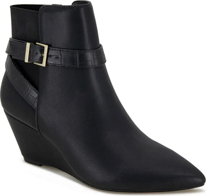 Kenneth Cole Reaction Women's Emmie Wedge Dress Booties