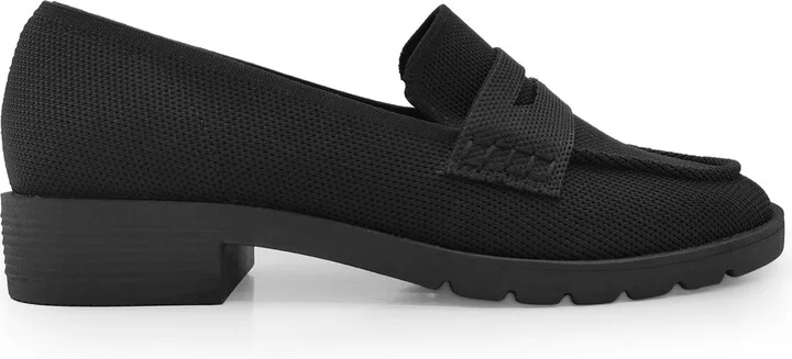 Kenneth Cole Reaction Women's Feobe Knit Slip On Loafers - Image 2