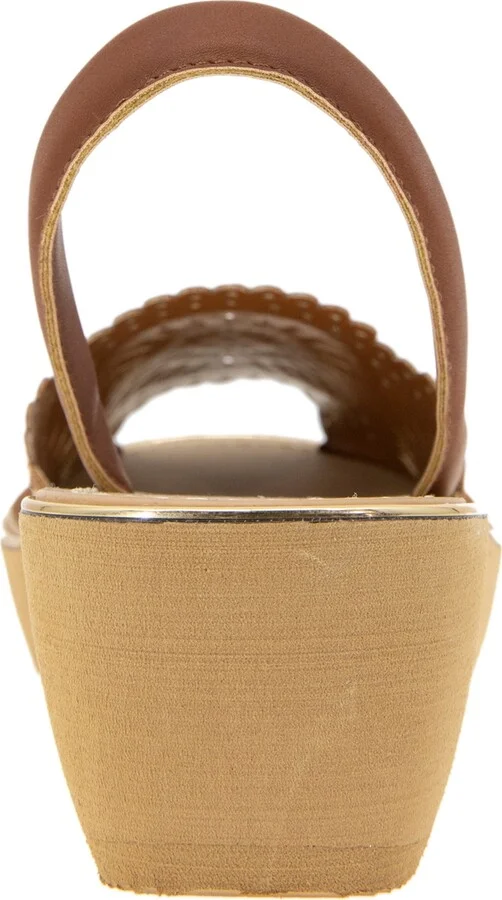 Kenneth Cole Reaction Women's Fine Glass Laser Wedge Sandals - Image 3