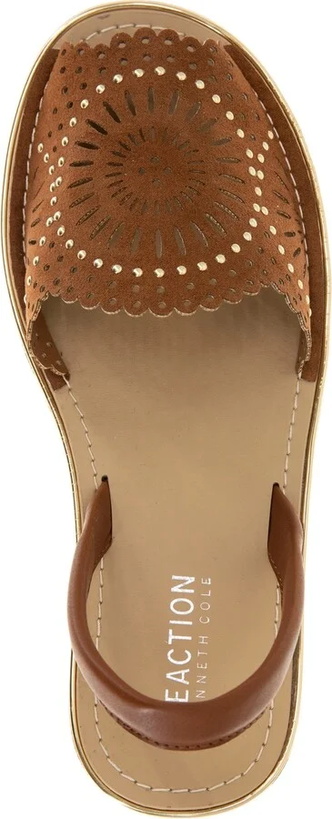 Kenneth Cole Reaction Women's Fine Glass Laser Wedge Sandals - Image 4