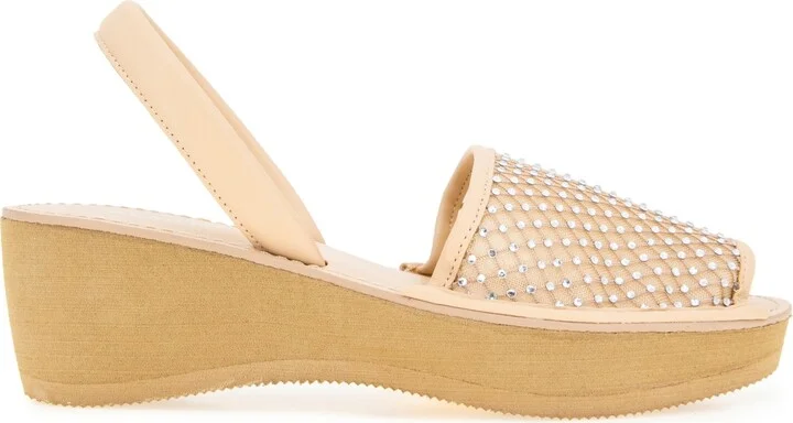 Kenneth Cole Reaction Women's Fine Glass Mesh Wedge Sandals - Image 7